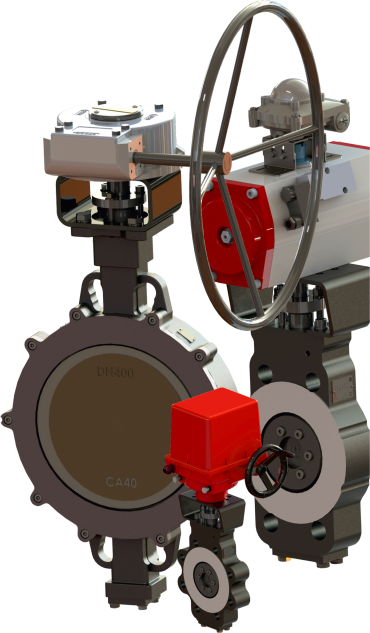 High Performance Triple Offset Butterfly Valve Image