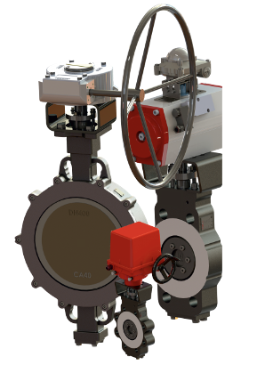 triple offset valves