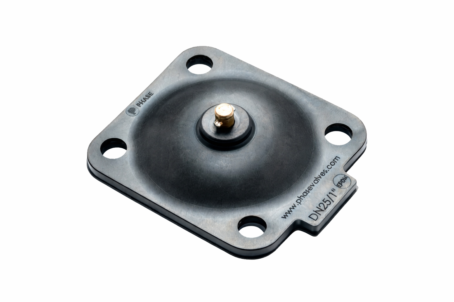 EPDM diaphragm valve close-up shot